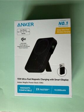 Anker MagGo 10,000mAh 15W Magnetic Power Bank - Black